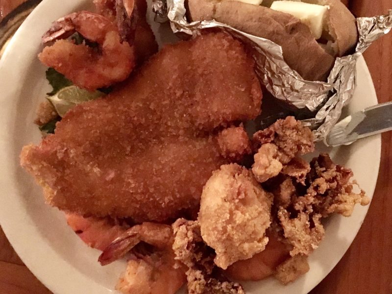 Charlotte Plummer: Fresh Seafood Catch at Rockport, Texas
