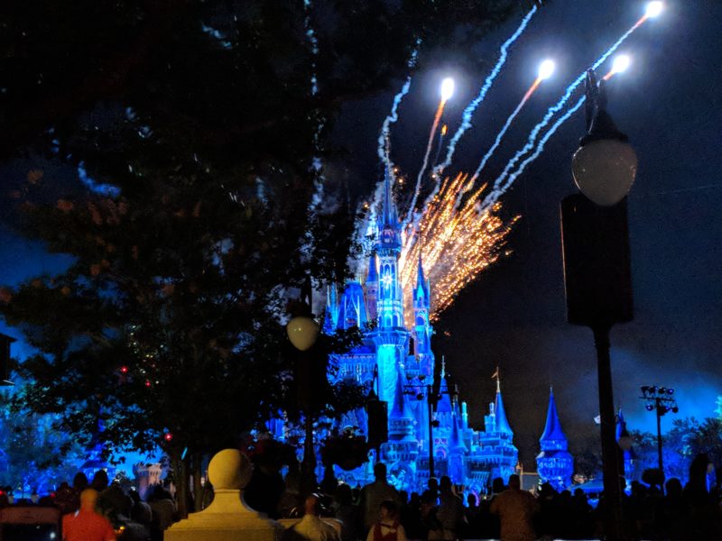 Disney Fireworks at Magic Kingdom, Orlando, Florida [Video]