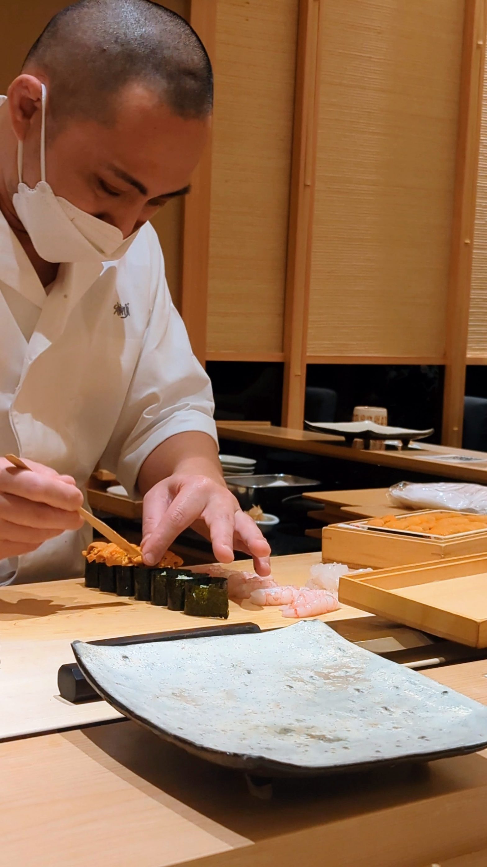 Shinji by Kanesaka: 1 Michelin Star Sushi, Carlton Hotel, Singapore